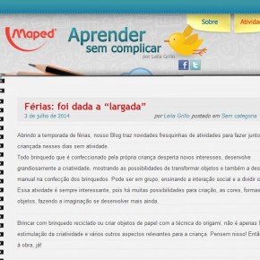 Blog Maped tem novidades