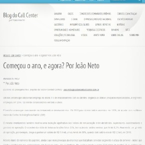 Vector no Blog do Call Center